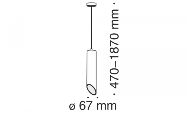 Подвесной Светильник Technical P027Pl-01W
