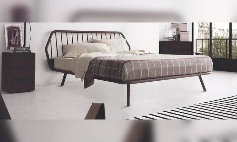 Кровать Pianca Trama Legno - фото 1