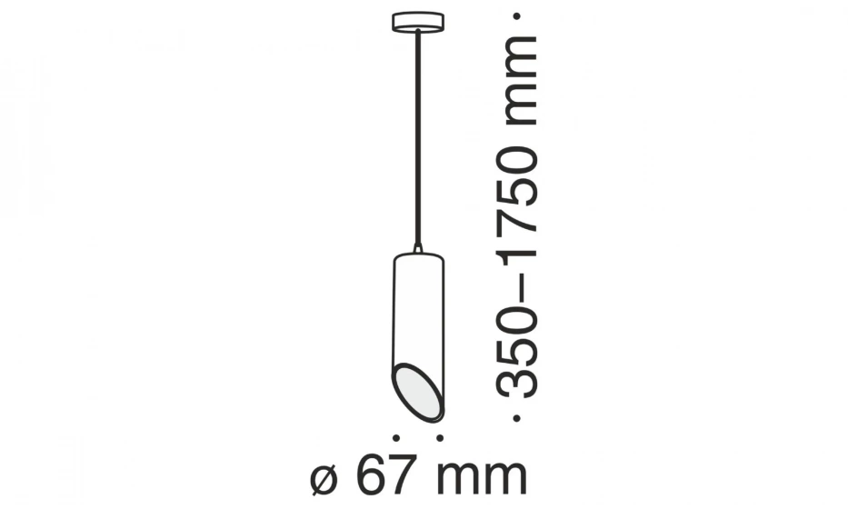 Подвесной Светильник Technical P026Pl-01B - фото 4