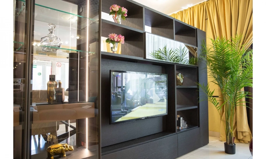 Стеллаж Sangiacomo Modo 2020 carbon oak - фото 8