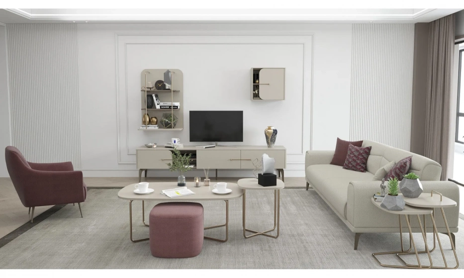 Диван Nicole Turkey 238X95X78 - фото 3