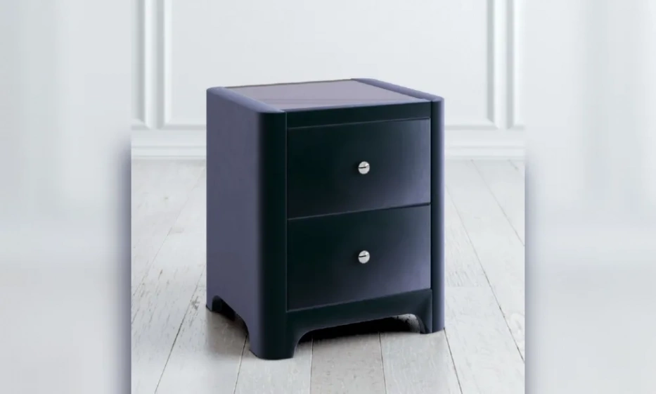 Прикроватная Мягкая Тумба 2 Ящика T101-Kn-B18 - фото 1