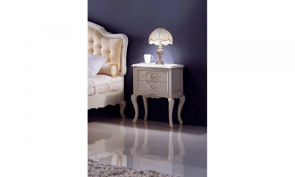 Спальня Giorgio Casa Memorie Veneziane K23 (кровать,  тумба прикроватная 2 шт, комод, банкетка)