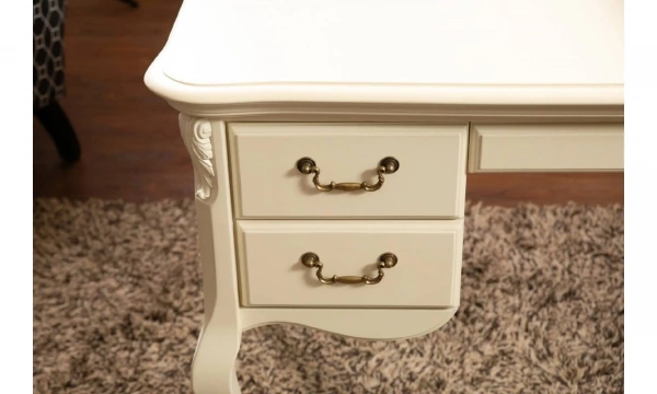 Kreind Кабинетный Стол Широкий Слоновая Кость 152/64/78