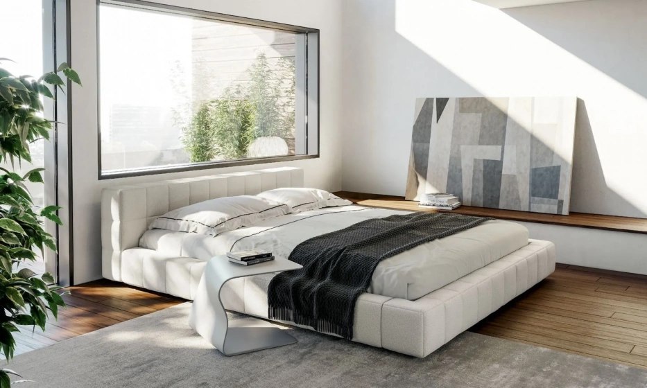 Кровать Bonaldo Squaring Basso - фото 1