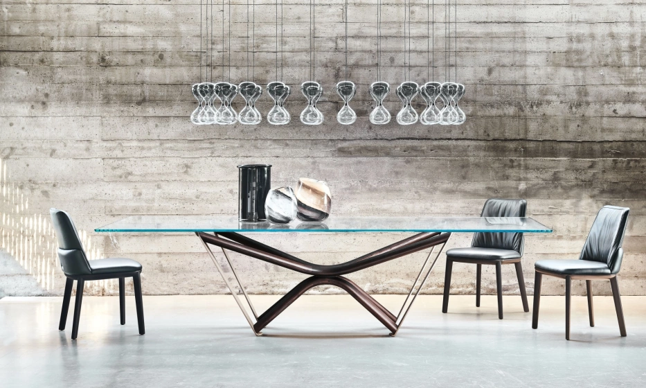 Столовая группа Cattelan Italia (стол + 4 стула) - фото 1