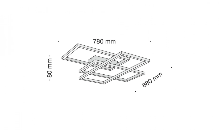 Потолочный Светильник Technical Mod015Cl-L80B - фото 4