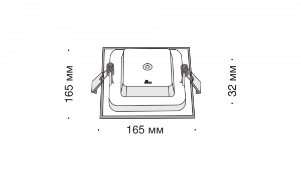 Встраиваемый Светильник Technical Dl020-6-L12W