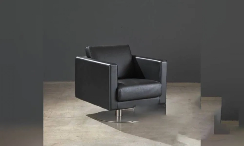 Кресло Кожаное Cubic, Giulio Marelli 2 - фото 1