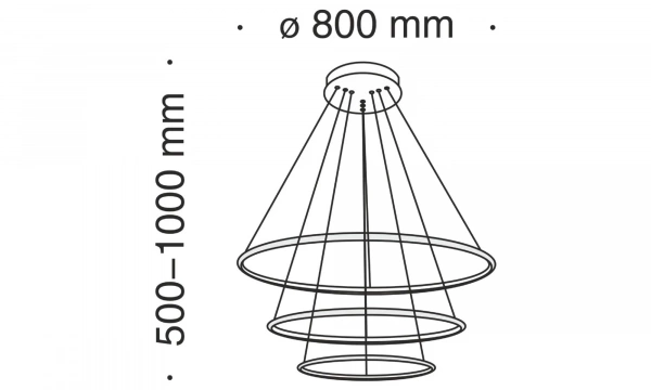 Подвесной Светильник Technical Mod807-Pl-03-110-W