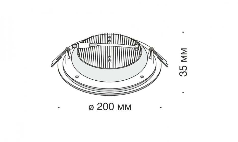 Встраиваемый Светильник Technical Dl304-L18W - фото 3