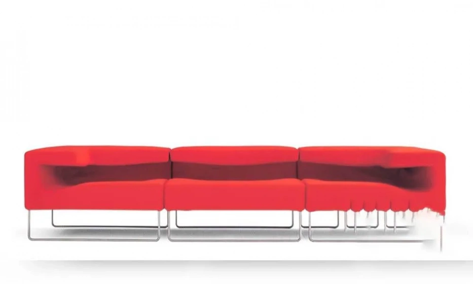 Диван Модульный На Основании Из Хромированной Стали Lowseat, Moroso - фото 1