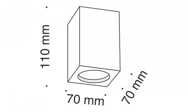 Потолочный Светильник Technical C005Cw-01W