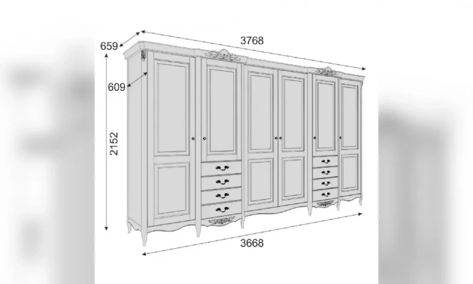 Шкаф Распашной Kreind Atelier Home - фото 2