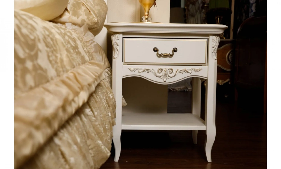 Прикроватная тумба Kreind Романтик Голд - фото 1