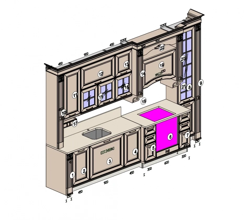 Кухня Stosa Cucine Dolcevita - фото 14