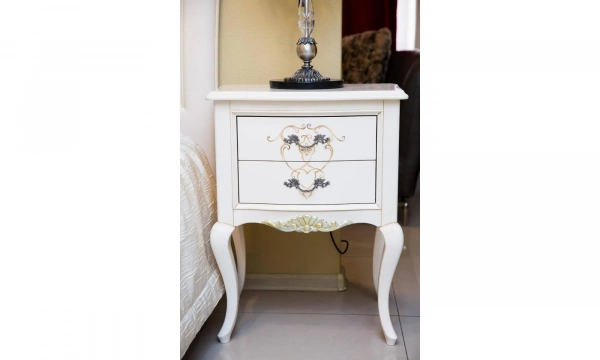 Комплект мебели в спальню Giogio Casa Memorie Veneziane (кровать, шкаф, тумбы, пуф, столик)