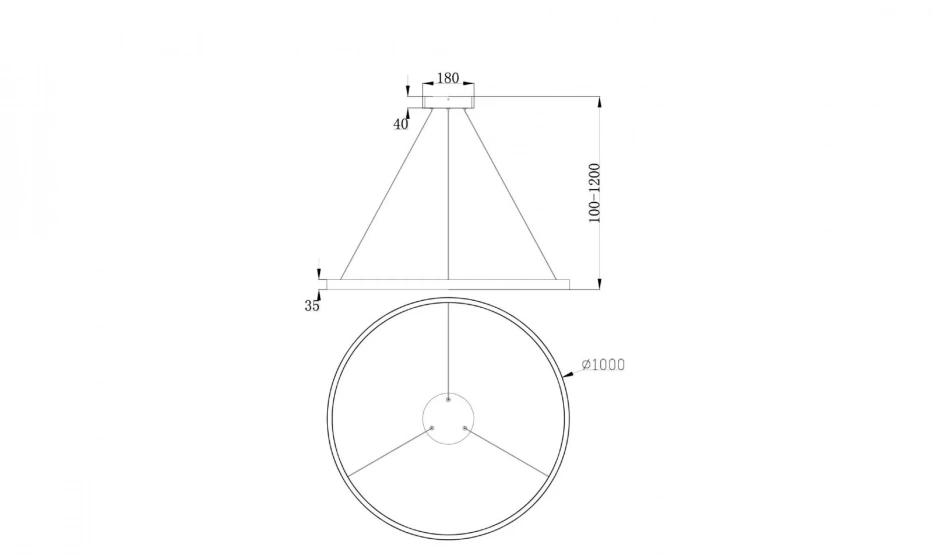 Подвесной Светильник Technical Mod058Pl-L54W4K - фото 4