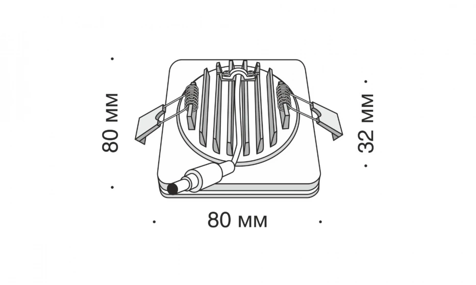 Встраиваемый Светильник Technical Dl2001-L7B4K - фото 5