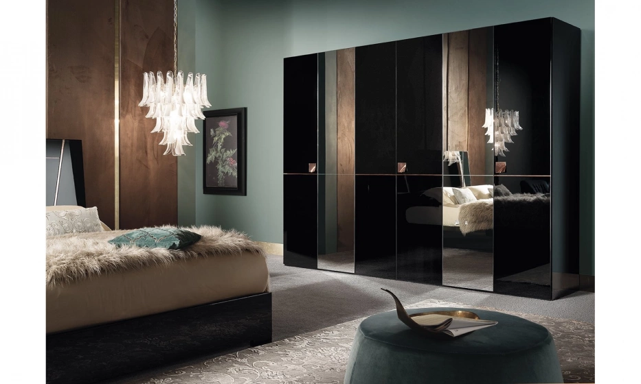 Шкаф 6-ти дверный Alf Group Mont Noir - фото 1