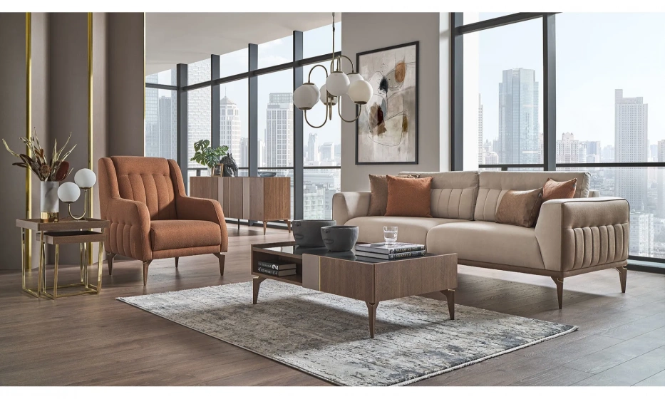 Диван 3Х Местный Likya Turkey 221X94X88 - фото 2