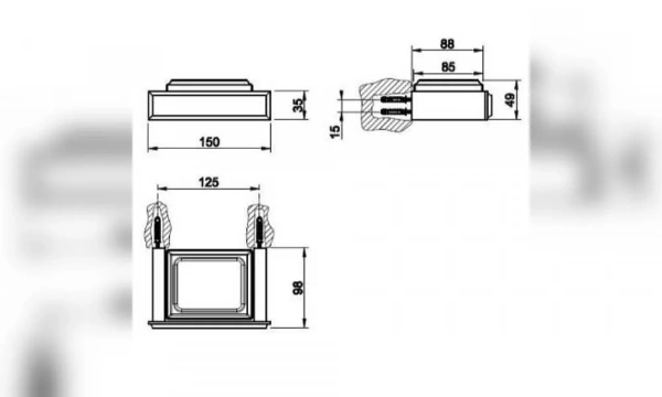 Стакан Подвесной Eleganza 46407.080