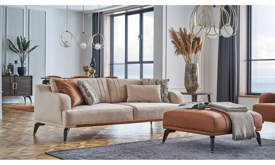 Диван 3Х Местный Venera Turkey 22X10X9 - фото 2