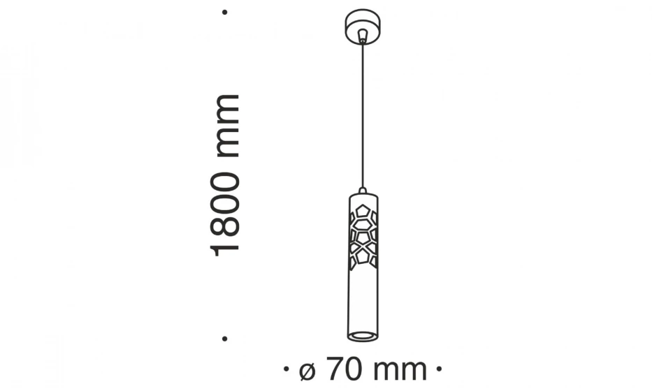 Подвесной Светильник Technical P037Pl-L11W4K - фото 6