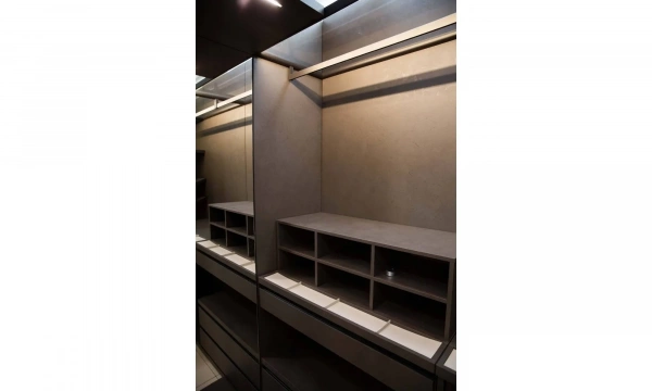 Гардеробная Sangiacomo + раздвижная перегородка