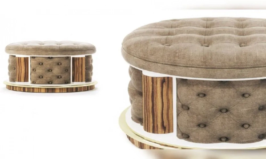 Пуф Asnaghi Interiors Blenda 2 - фото 1