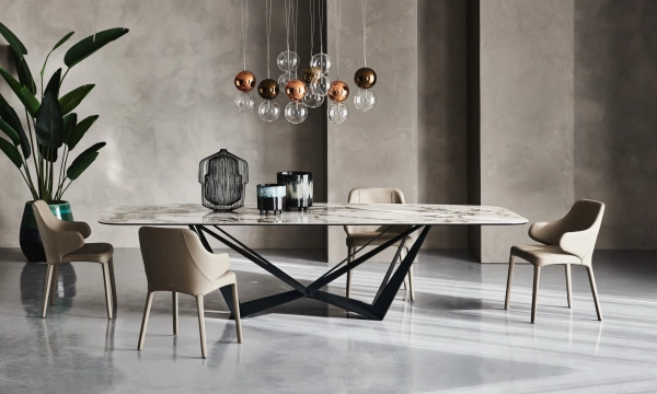 Стол Skorpio Keramik Cattelan Italia