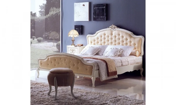 Спальня Giorgio Casa Memorie Veneziane K24 (кровать, тумба прикроватная 2 шт, туалетный столик, пуф)