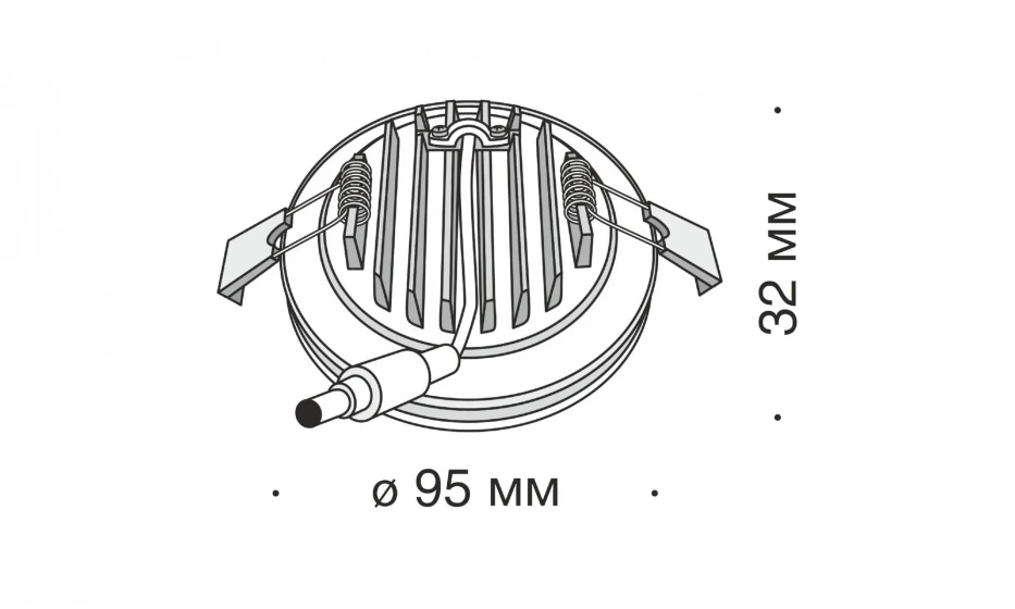Встраиваемый Светильник Technical Dl2001-L12W - фото 3