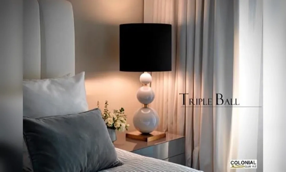 Colonial Club Лампа Triple Ball - фото 1