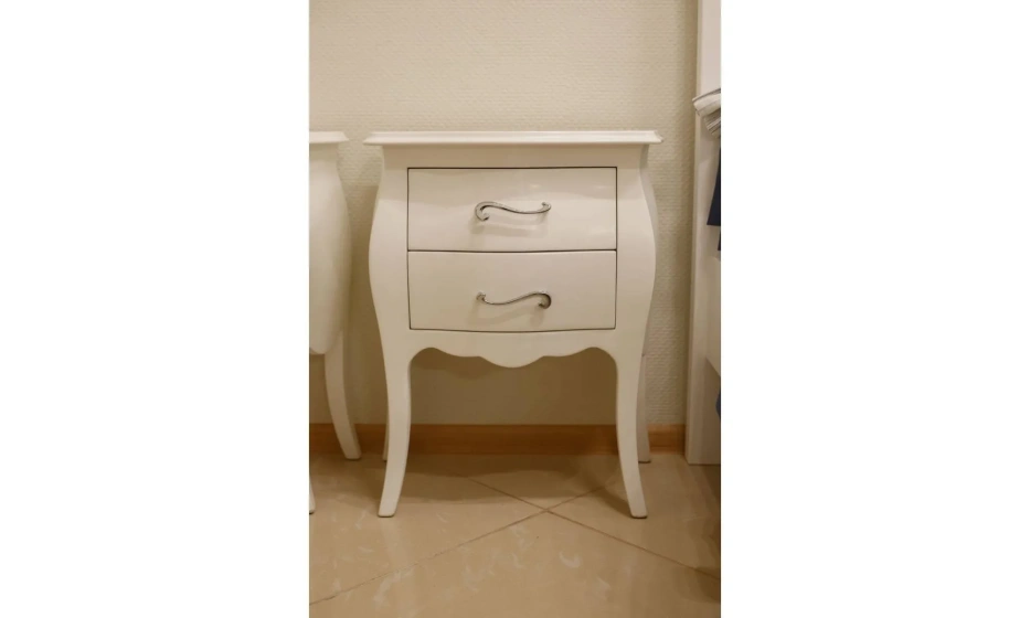 Domus Mobili Тумбочка 1407/A Bianco Brillante 50*30*60 - фото 1