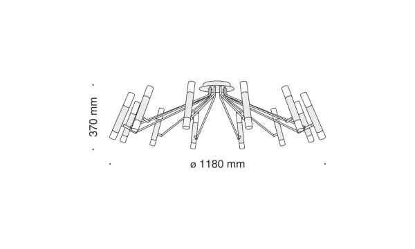 Потолочный Светильник Technical Mod620Cl-24B