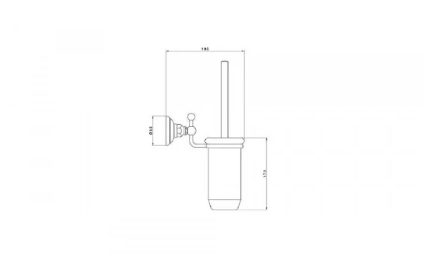 Ёршик Подвесной Classica 1490Gb