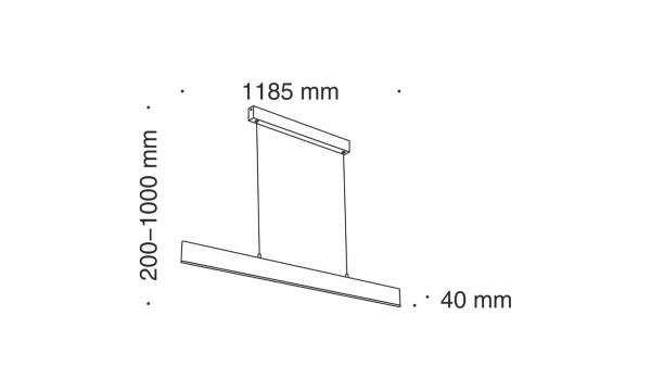 Подвесной Светильник Technical P010Pl-L30B4K
