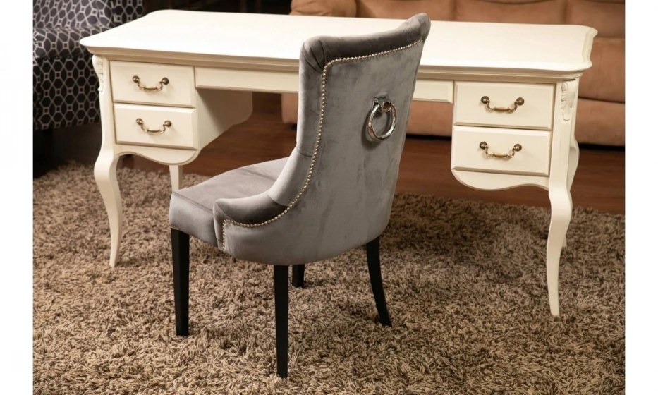 Kreind Стул Серый 56/62/94 Микровельвет - фото 3