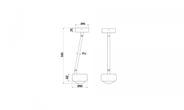 Потолочный Светильник Technical Mod072Cl-L8B3K
