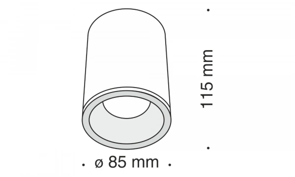 Потолочный Светильник Technical C029Cl-01W