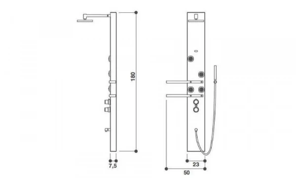 Гидромассажная Панель 9449-05380 Ego