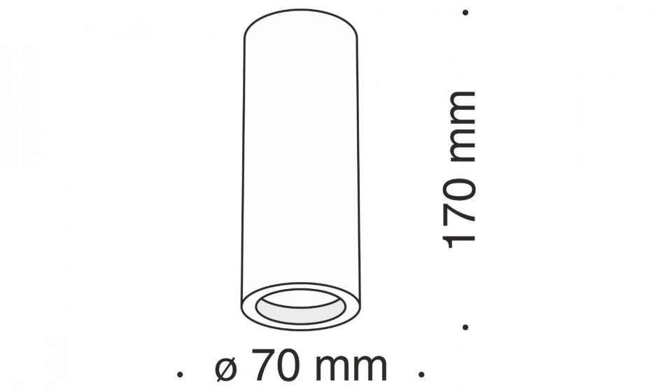 Потолочный Светильник Technical C004Cw-01W - фото 2