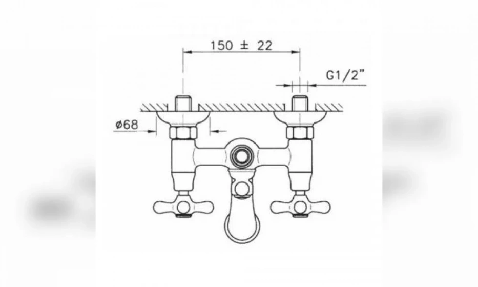 Смеситель Для Ванны Nicolazzi Nuova Brenta 2500Bz Бронза - фото 2