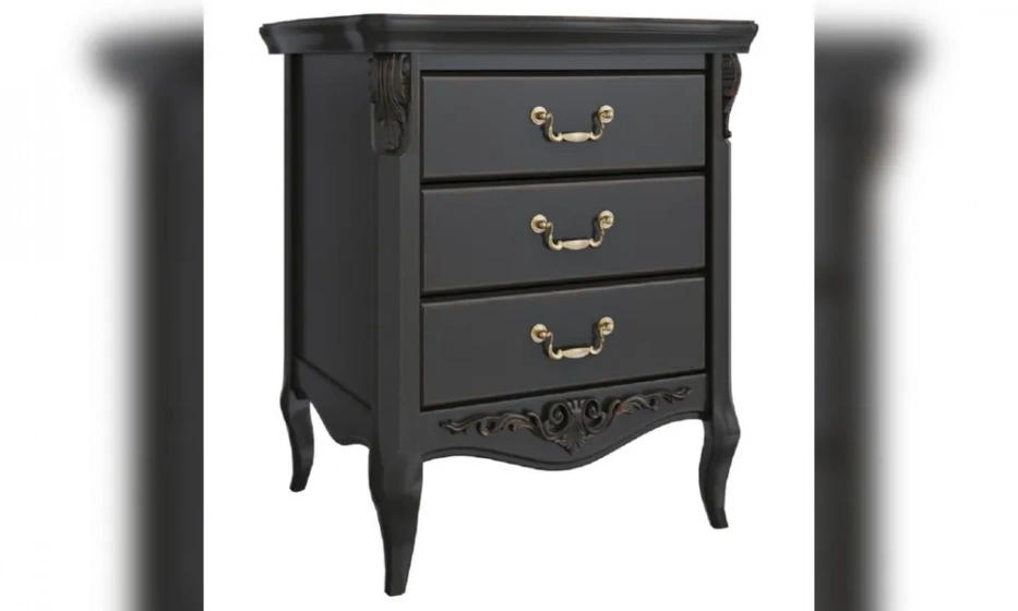 Тумба Kreind Nocturne Прикроватная 3 Ящика N117 - фото 1