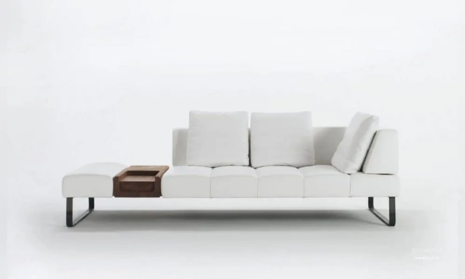 Диван На Ножках Из Железа Обитый Кожей Patmos, Riva 1920 - фото 1