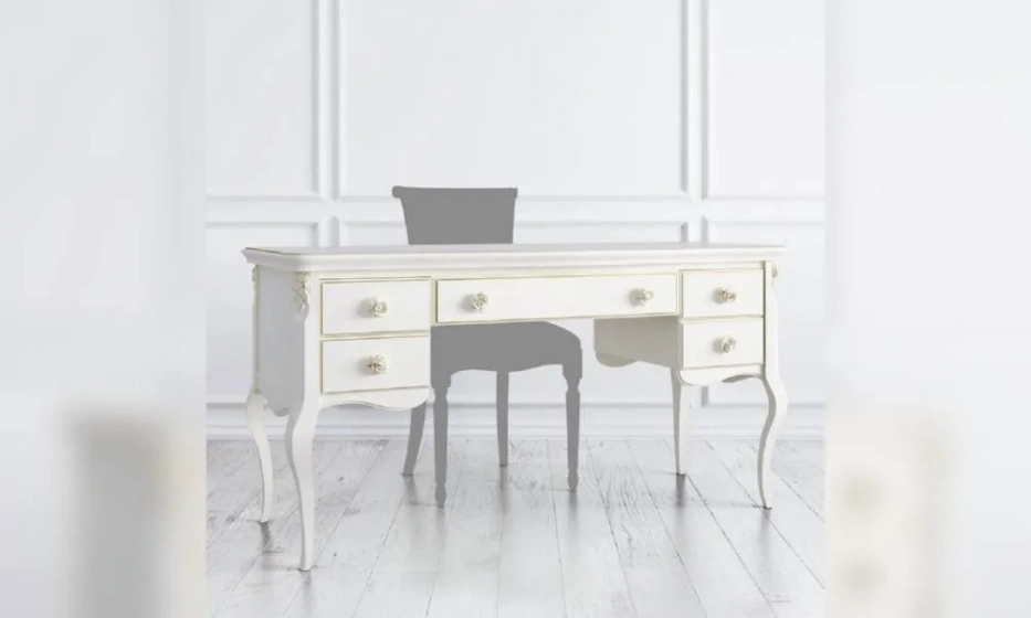 Стол Kreind Golden Rose Кабинетный Широкий G111L-K02-G - фото 3