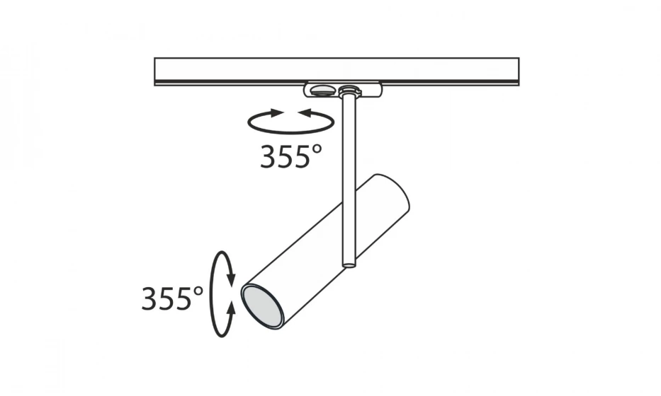 Трековый Светильник Technical Tr005-1-Gu10-W - фото 2