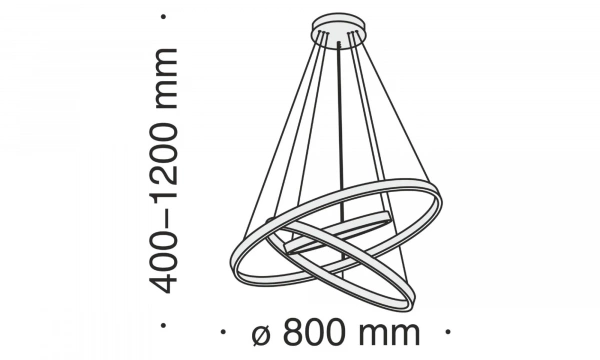 Подвесной Светильник Technical Mod058Pl-L100B4K
