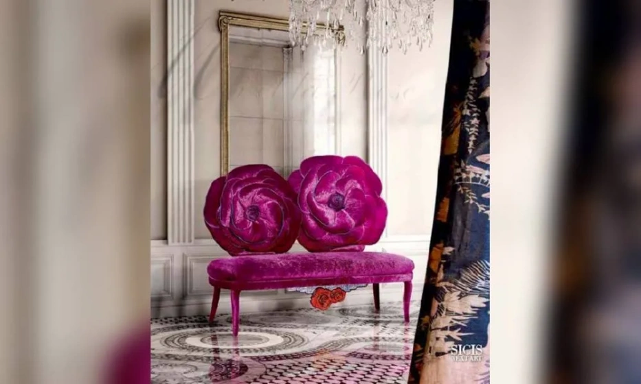 Кушетка Moi Et La Rose Фабрики Sicis - фото 1